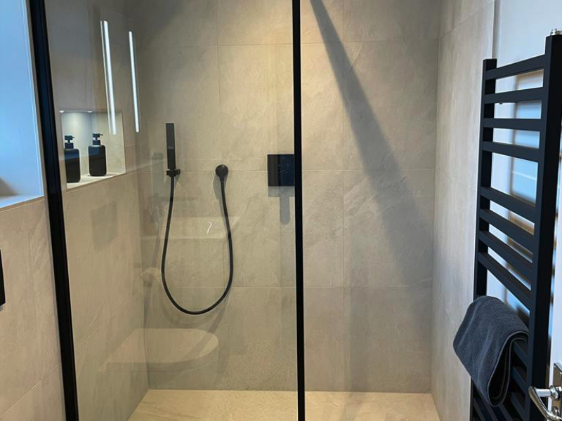 Example of a bathroom designed and installed in Hale, Cheshire by Stonehaus Bathrooms