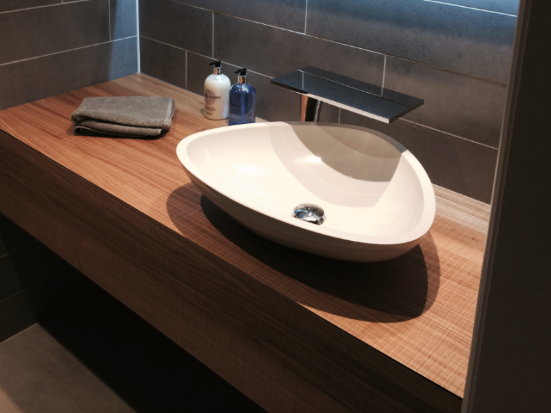 Example of a bathroom designed and installed in Wilmslow, Cheshire by Stonehaus Bathrooms